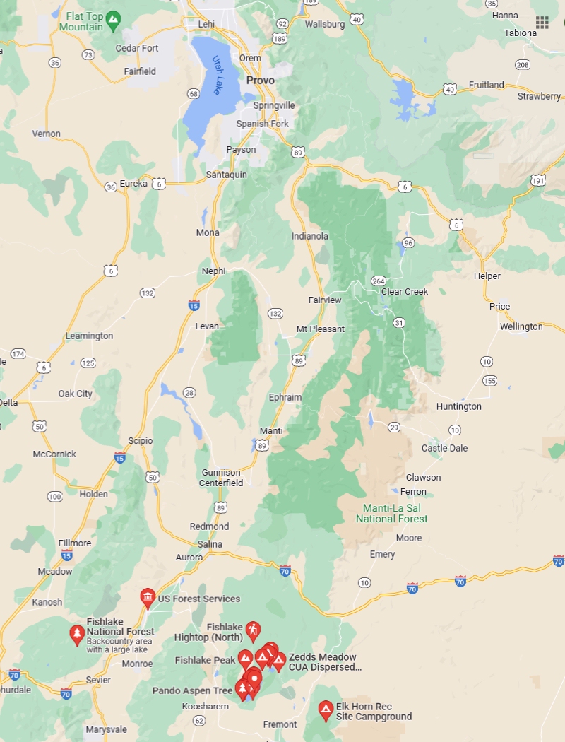 Utah National Monument - Fishlake National Forest #1