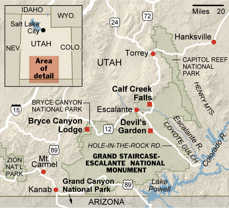 Utah National Monument - Grand Staircase - Escalante #1