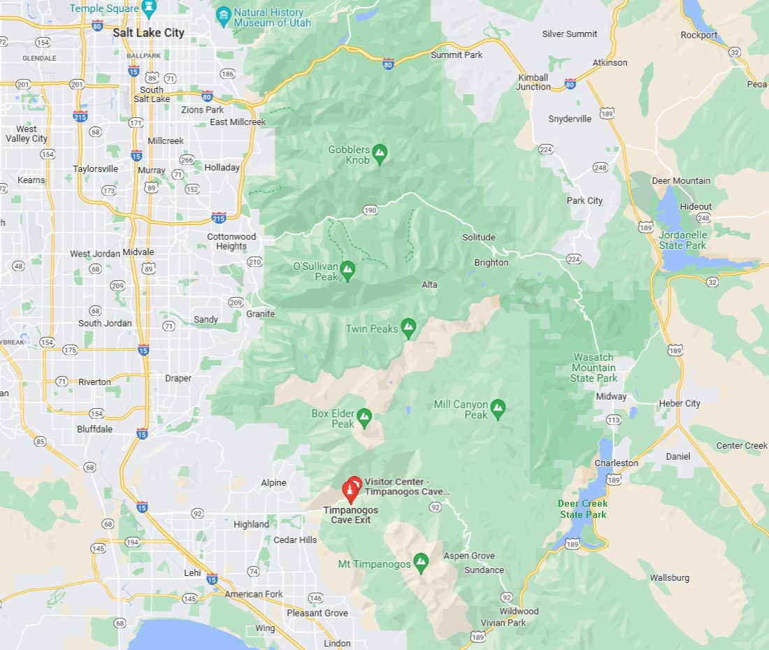 Utah National Monument - Timpanogos Cave #1