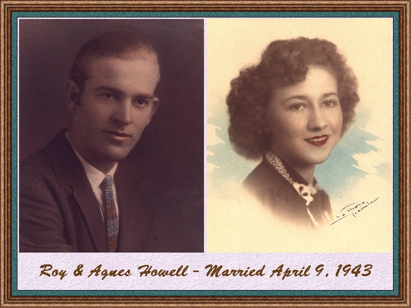 Family Photo - Roy & Agnes Howell